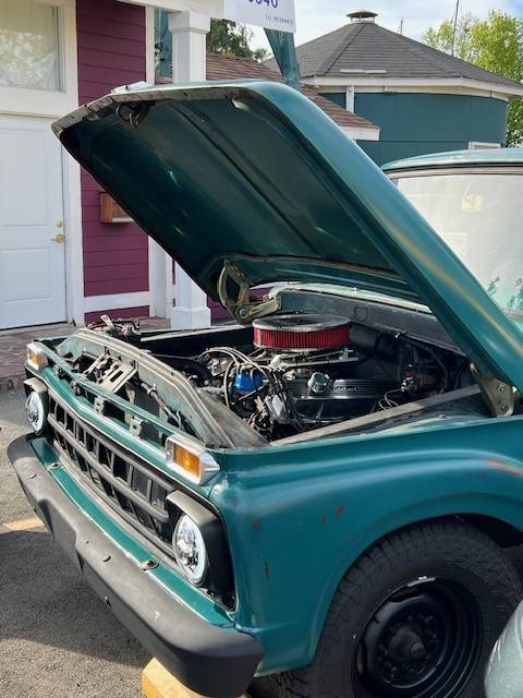 Ford-F250-1965-green-75639-5