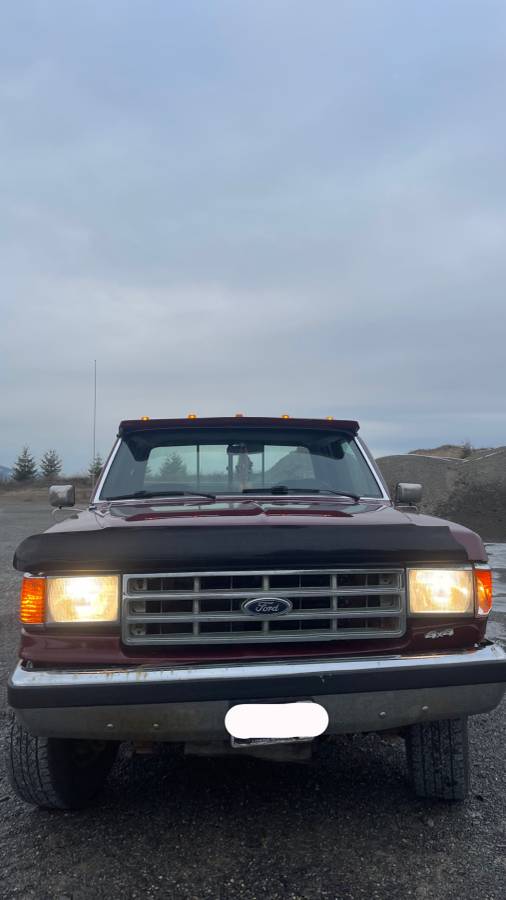 Ford-F250-lariat-1990-red-263932-2