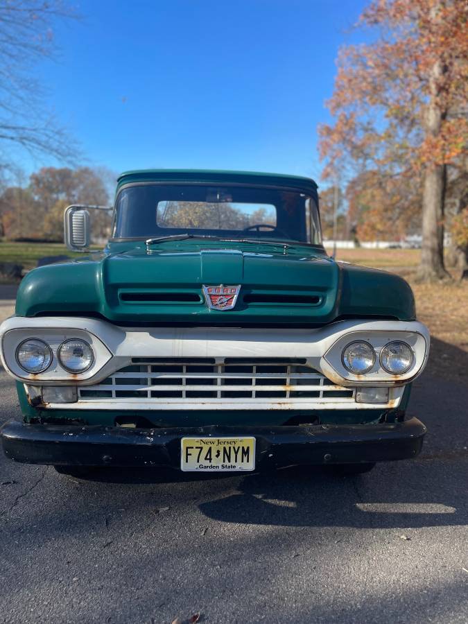 Ford-F350-1960-green-19312