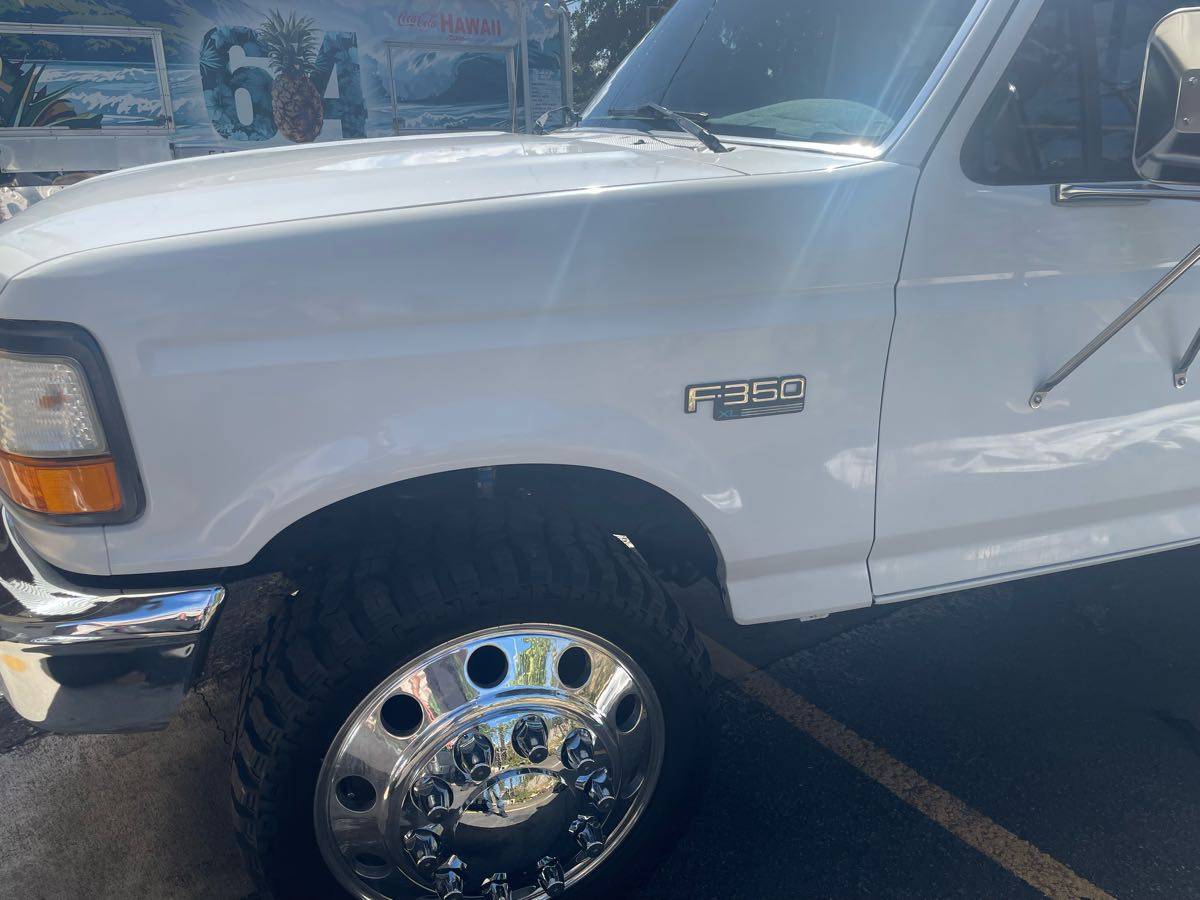 Ford-F350-super-duty-diesel-1993-white-43774-5