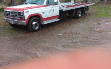 Ford-F350-xl-rollback-diesel-1985-red-134204-1