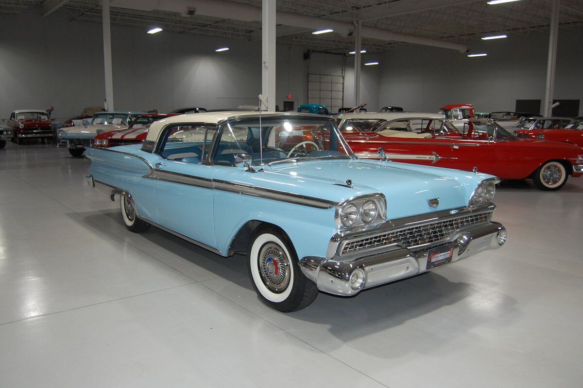 Ford-Fairlane-500-Galaxie-Skyliner-Cabriolet-1959-Blue-Blue-123218-30