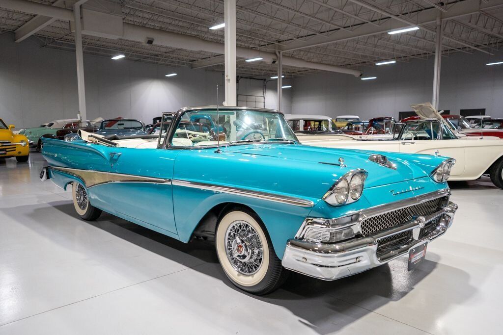 Ford-Fairlane-500-Galaxie-Sunliner-Cabriolet-1958-Blue-White-24-22