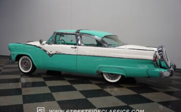 Ford-Fairlane-Berline-1955-Green-White-132322-10