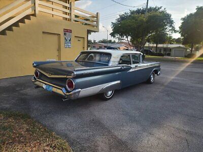 Ford-Fairlane-Berline-1959-Blue-Blue-1609-4