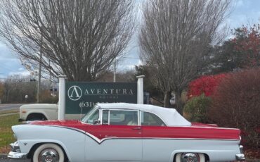 Ford-Fairlane-Cabriolet-1955-Red-White-78203-2