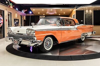 Ford-Fairlane-Cabriolet-1959-Tan-White-101590-5