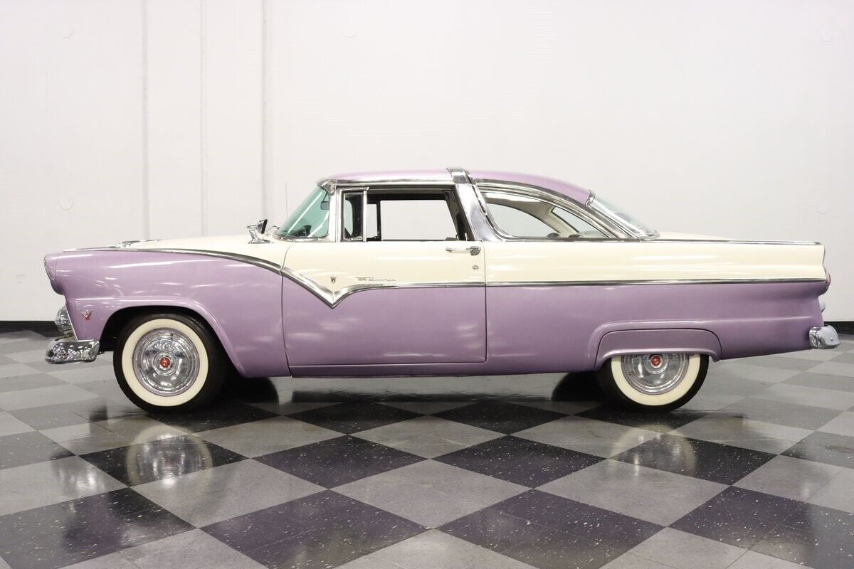 Ford-Fairlane-Coupe-1955-Purple-White-42508-2