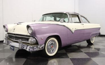 Ford-Fairlane-Coupe-1955-Purple-White-42508-5