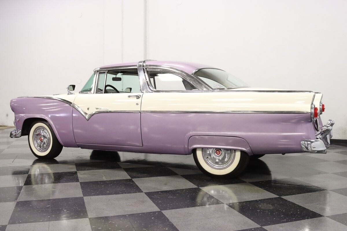 Ford-Fairlane-Coupe-1955-Purple-White-42508-8