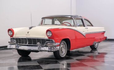 Ford-Fairlane-Coupe-1956-Red-White-69738-5