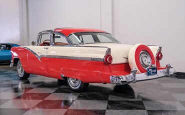 Ford-Fairlane-Coupe-1956-Red-White-69738-8