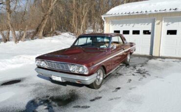 Ford-Fairlane-Coupe-1964-Burgundy-Tan-130357-1