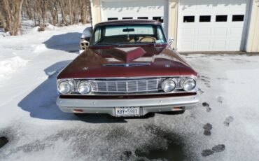 Ford-Fairlane-Coupe-1964-Burgundy-Tan-130357-2