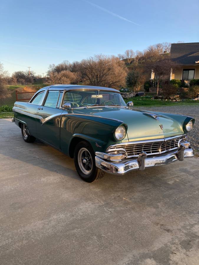 Ford-Fairlane-crown-victoria-1956-green-12946