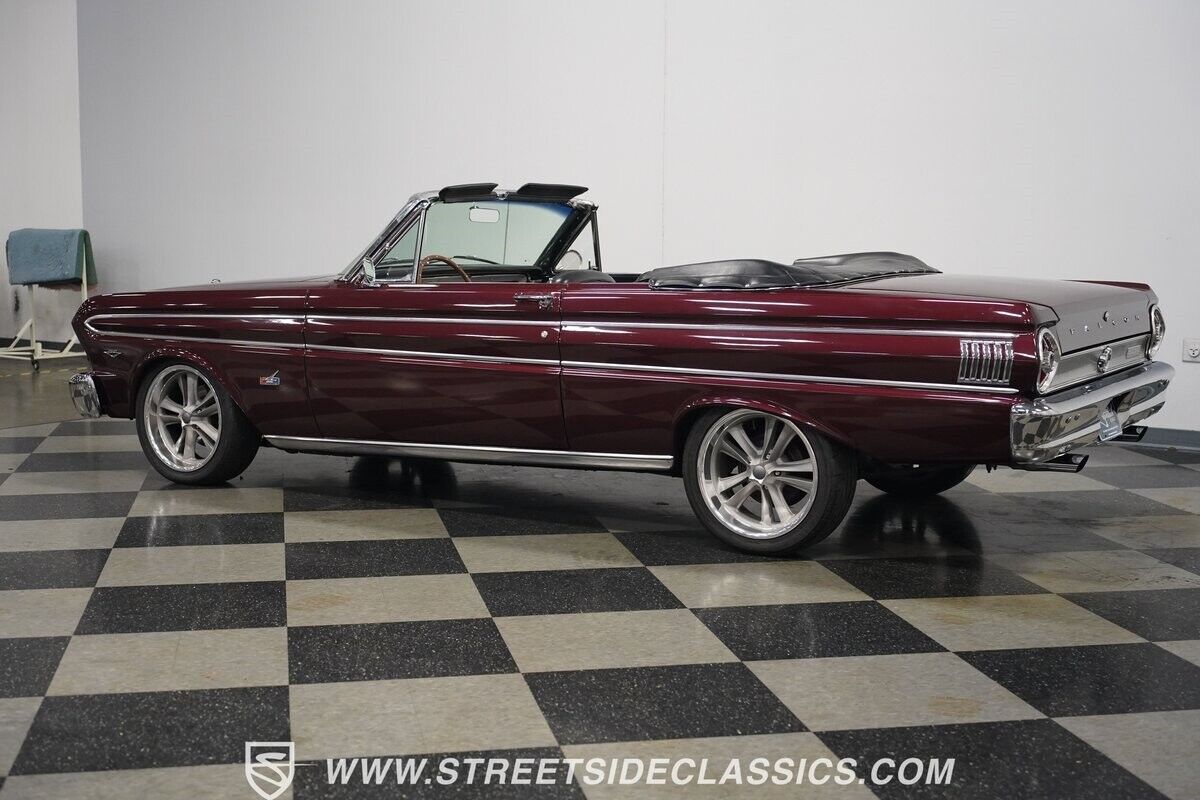 Ford-Falcon-Cabriolet-1964-Burgundy-Black-131361-10