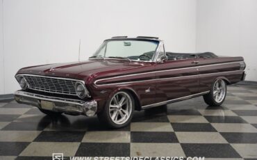 Ford-Falcon-Cabriolet-1964-Burgundy-Black-131361-7