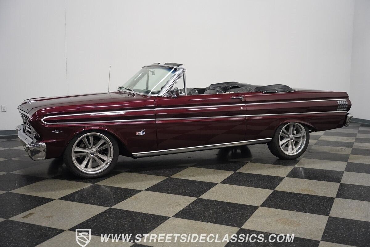 Ford-Falcon-Cabriolet-1964-Burgundy-Black-131361-8