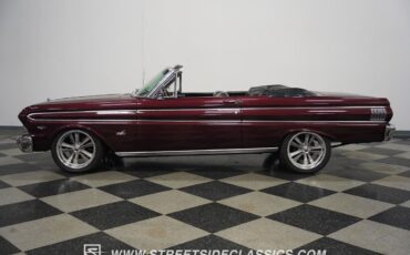 Ford-Falcon-Cabriolet-1964-Burgundy-Black-131361-9