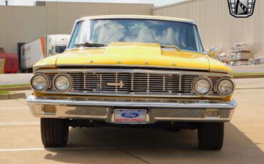 Ford-Galaxie-1964-Yellow-Black-50117-8