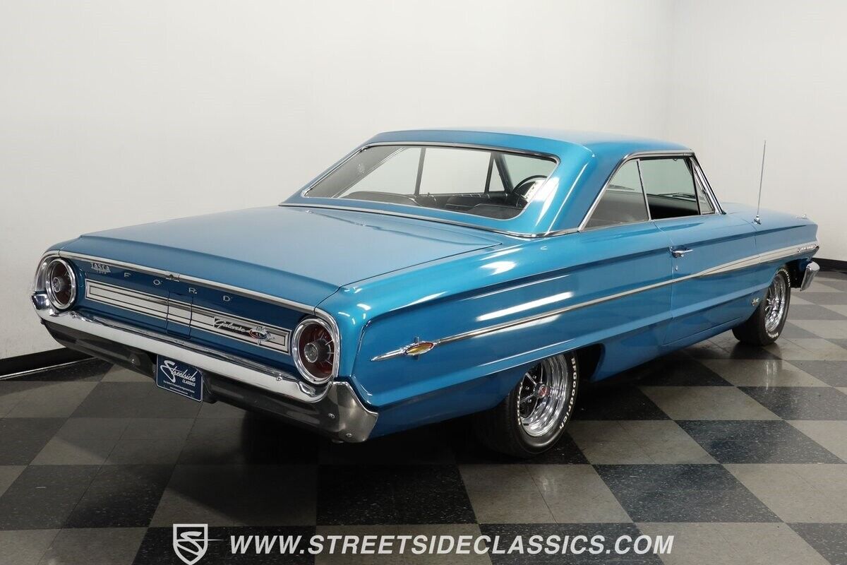 Ford-Galaxie-Berline-1964-Gulf-Stream-Aqua-Metallic-Black-51232-10