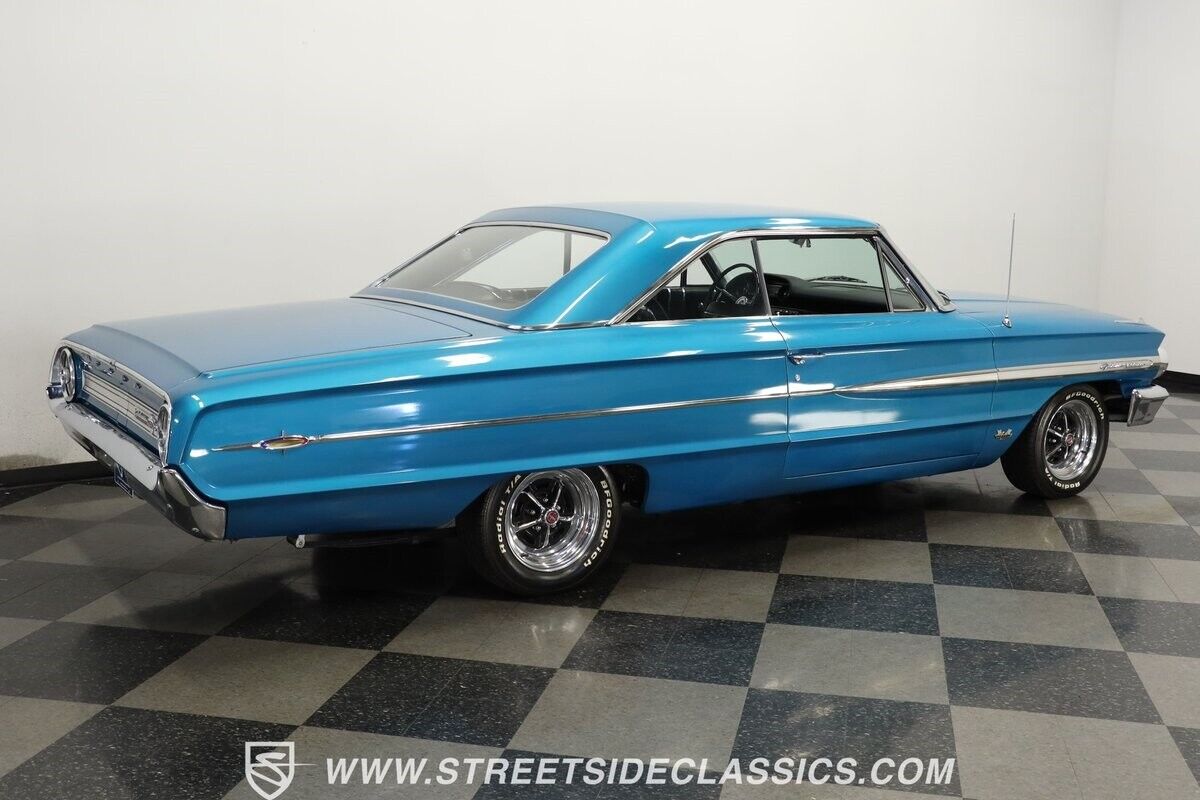 Ford-Galaxie-Berline-1964-Gulf-Stream-Aqua-Metallic-Black-51232-11