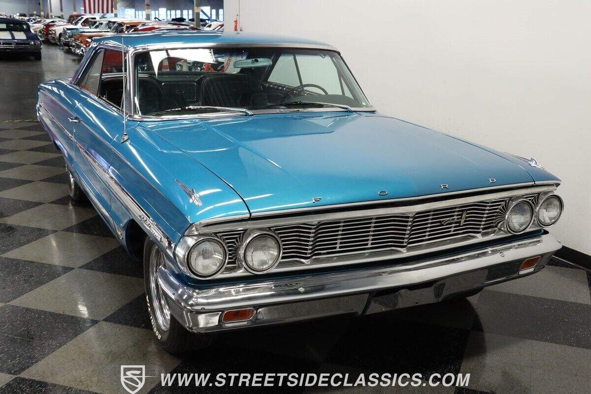 Ford-Galaxie-Berline-1964-Gulf-Stream-Aqua-Metallic-Black-51232-14