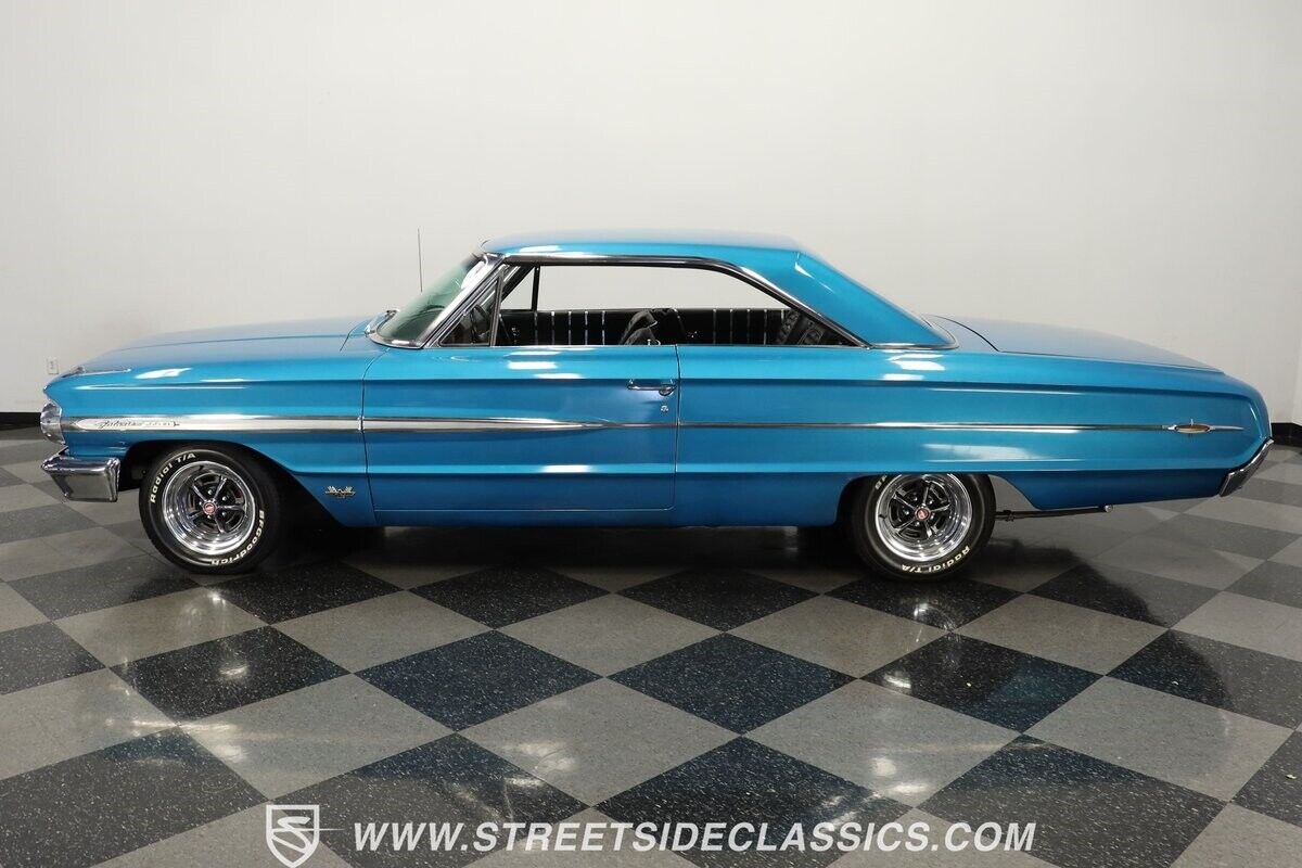 Ford-Galaxie-Berline-1964-Gulf-Stream-Aqua-Metallic-Black-51232-2