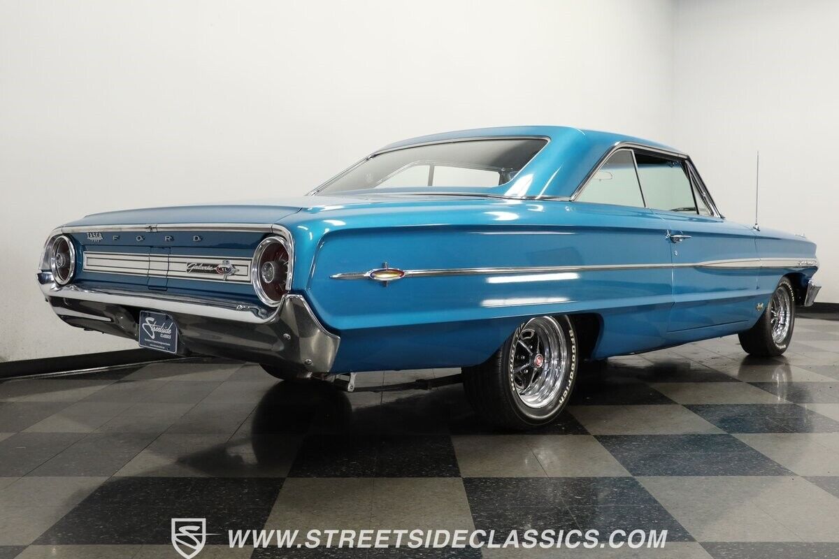 Ford-Galaxie-Berline-1964-Gulf-Stream-Aqua-Metallic-Black-51232-25