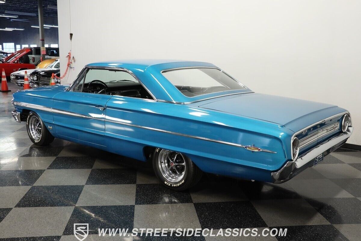 Ford-Galaxie-Berline-1964-Gulf-Stream-Aqua-Metallic-Black-51232-6