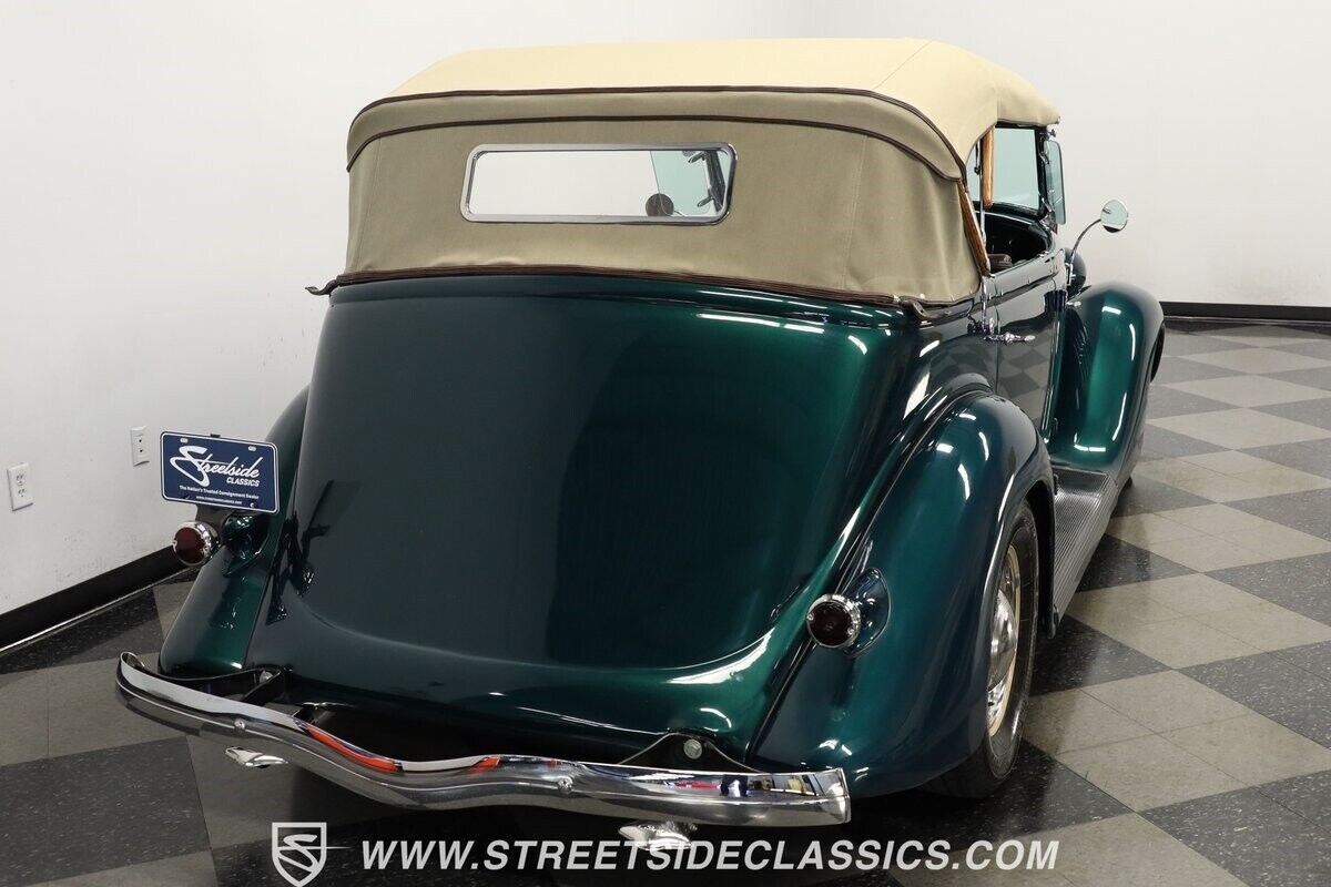 Ford-Model-48-Cabriolet-1935-Green-Brown-3217-9