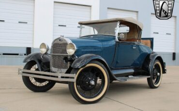 Ford-Model-A-Cabriolet-1928-Blue-Brown-28257-2