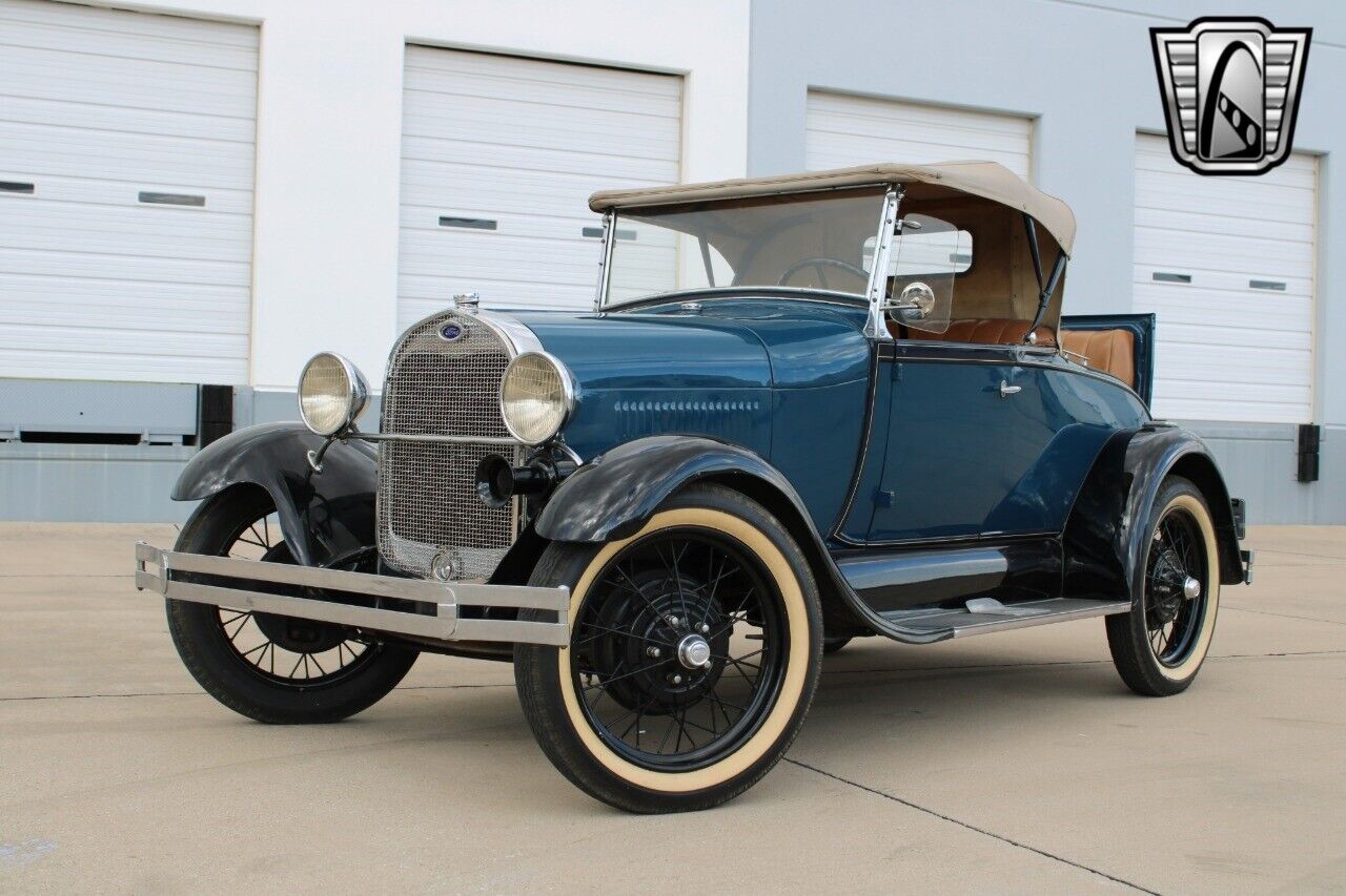 Ford-Model-A-Cabriolet-1928-Blue-Brown-28257-2