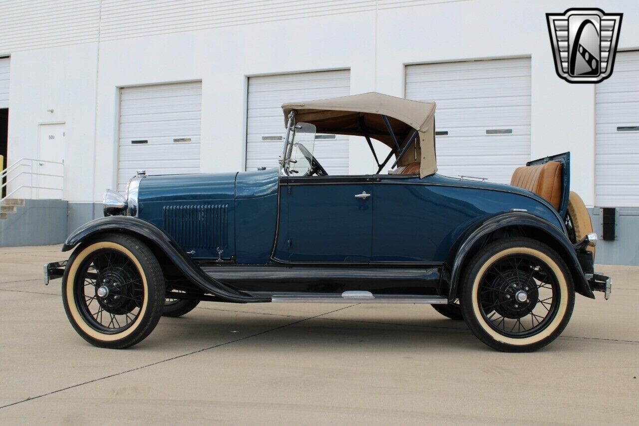 Ford-Model-A-Cabriolet-1928-Blue-Brown-28257-3