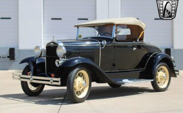 Ford-Model-A-Cabriolet-1931-Black-Brown-1608-2