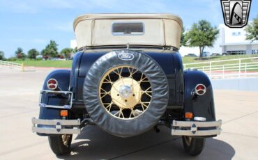 Ford-Model-A-Cabriolet-1931-Black-Brown-1608-6