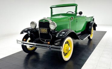 Ford-Model-A-Cabriolet-1931-Green-Green-8856