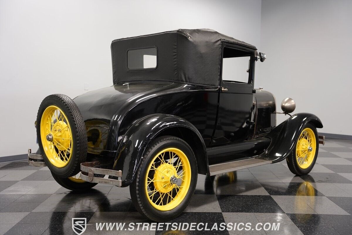 Ford-Model-A-Coupe-1929-Black-Green-74455-13