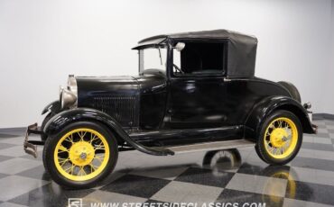 Ford-Model-A-Coupe-1929-Black-Green-74455-6