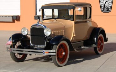 Ford-Model-A-Coupe-1929-Tan-Camel-9991-3