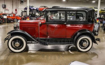 Ford-Model-A-Coupe-1930-Maroon-Gray-134177-9