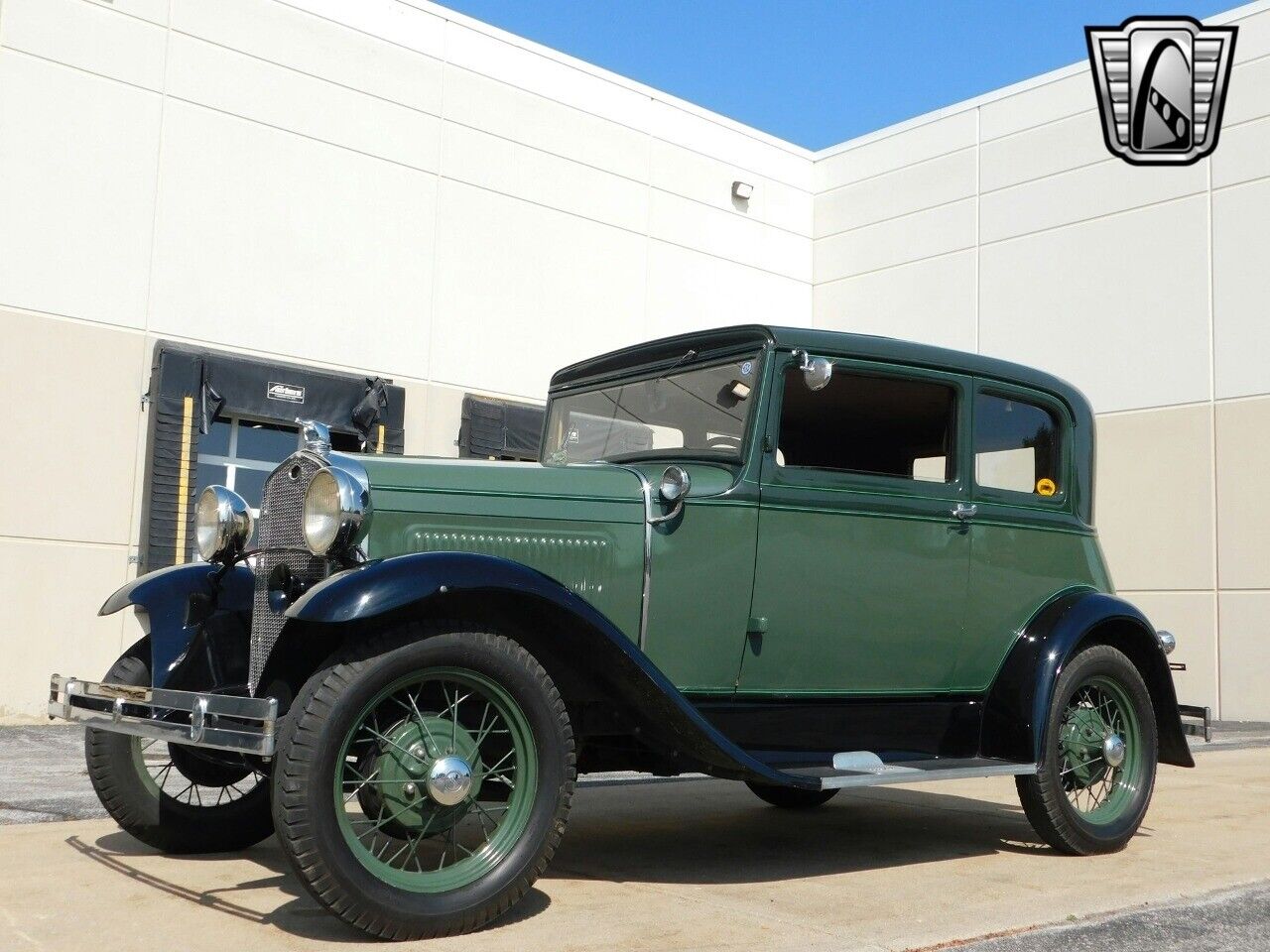 Ford-Model-A-Coupe-1931-Green-Tan-47447-7