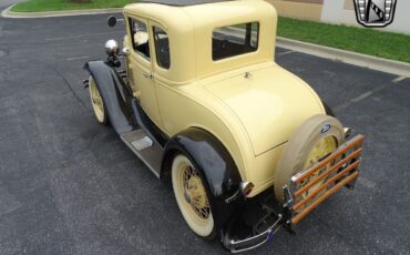 Ford-Model-A-Coupe-1931-Yellow-Brown-21174-4