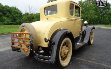 Ford-Model-A-Coupe-1931-Yellow-Brown-21174-6