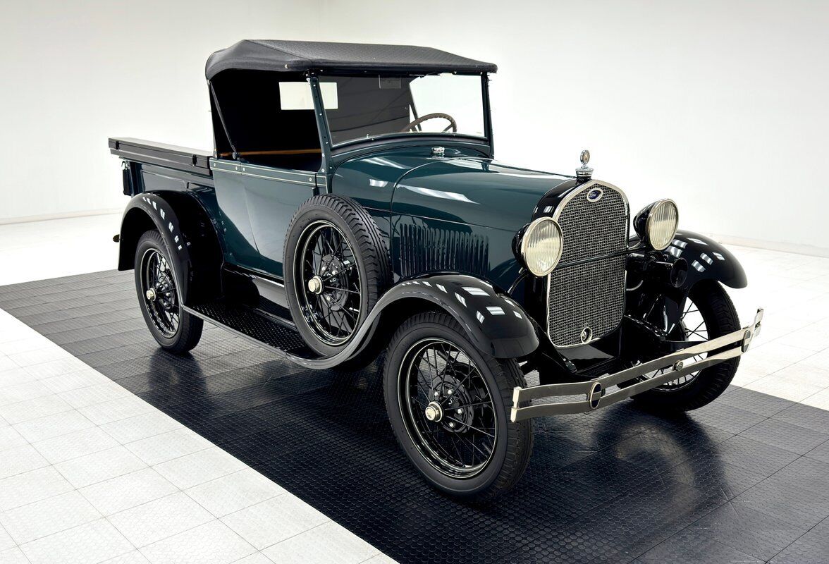 Ford-Model-A-Pickup-1928-Green-Black-1514-6