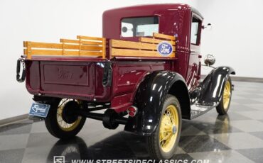 Ford-Model-A-Pickup-1930-Burgundy-Gray-3280-11