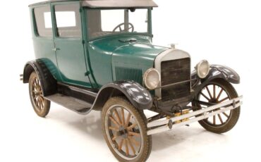 Ford-Model-T-Berline-1926-Green-Brown-0-6