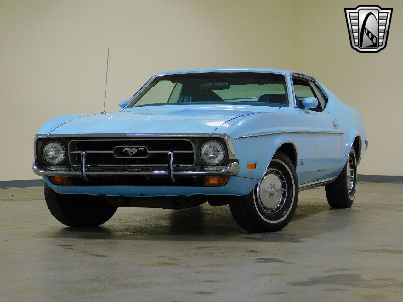 Ford-Mustang-1972-Blue-Blue-129385-2