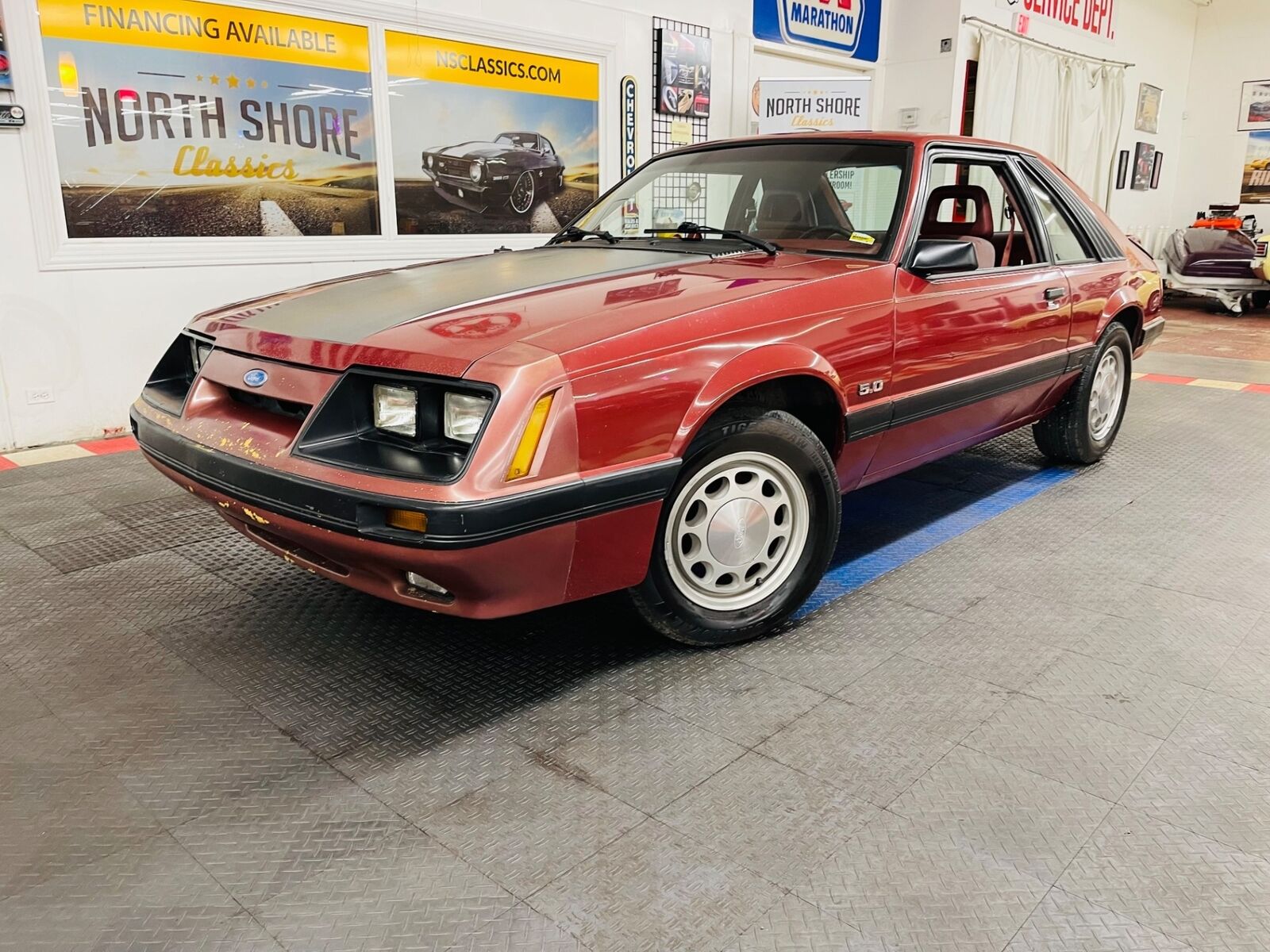 Ford-Mustang-1986-Red-Red-193057-1