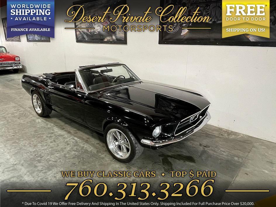 Ford-Mustang-3.3-Liters-Inline-6-Cabriolet-1967-Black-Black-11772-3